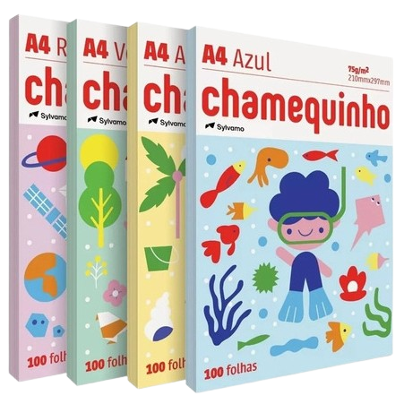 Papel Chamequinho Cores